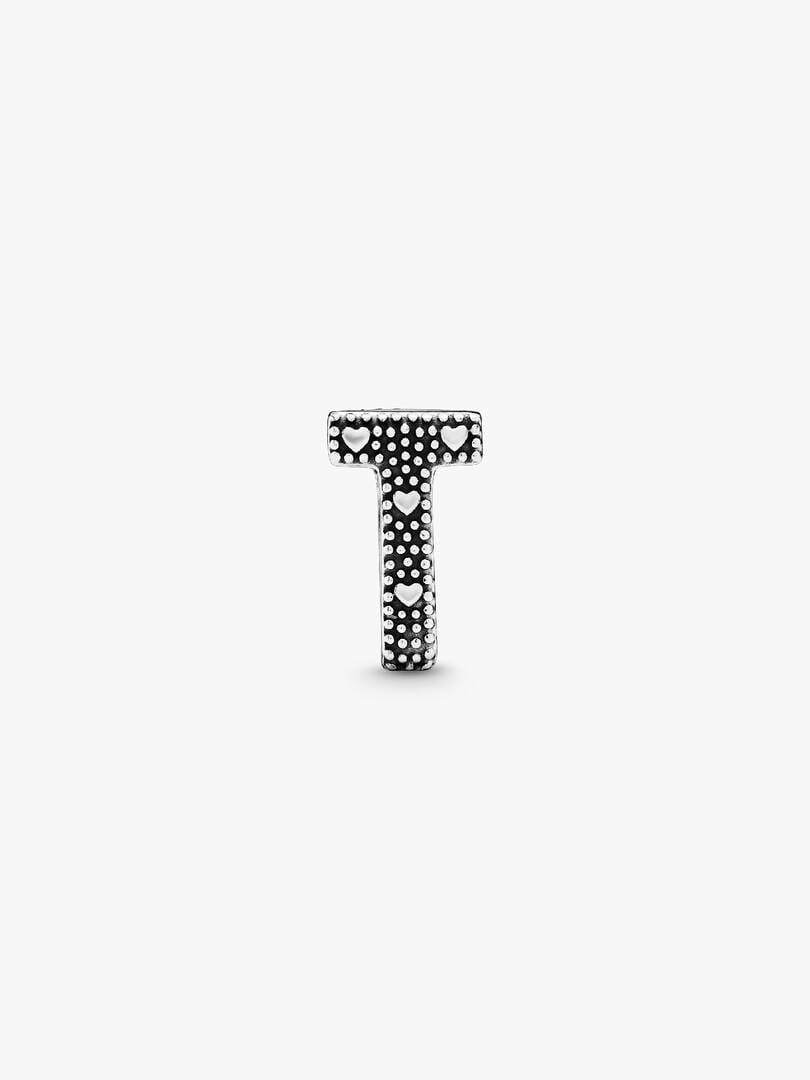 S925 Simple Alphabets A to Z Sterling Silver Charms Collection
