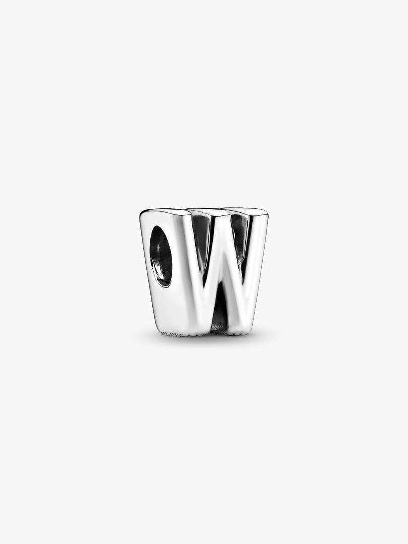 S925 Simple Alphabets A to Z Sterling Silver Charms Collection