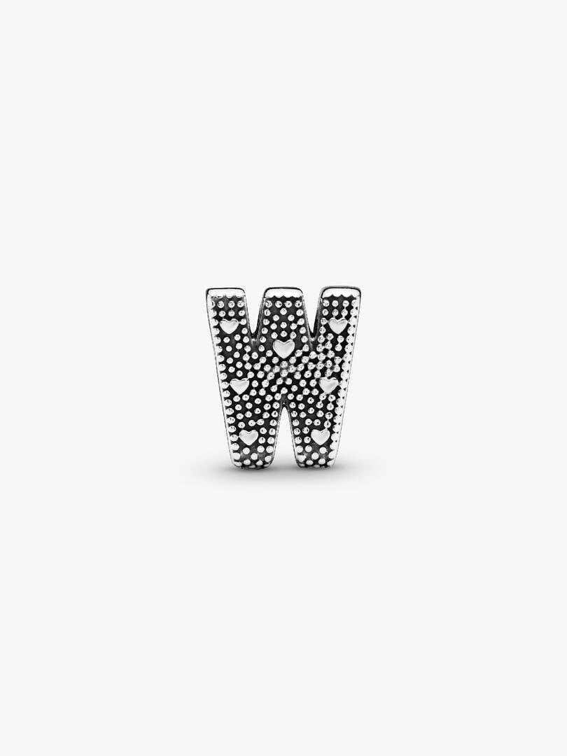 S925 Simple Alphabets A to Z Sterling Silver Charms Collection
