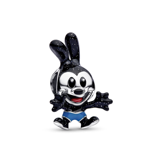 Disney Oswald The Lucky Rabbit Charm Hallmarked S925 Sterling Silver