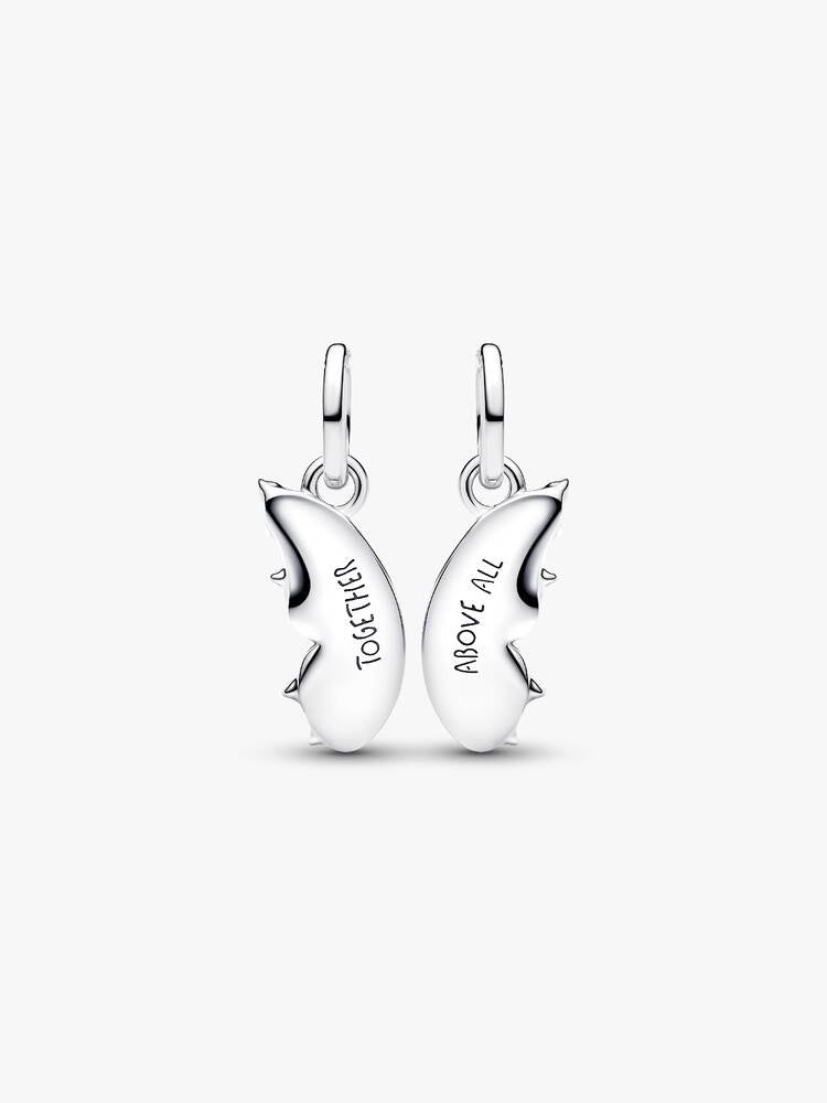 Silver Splitable Butterfly Dangle charm S925 Sterling Silver