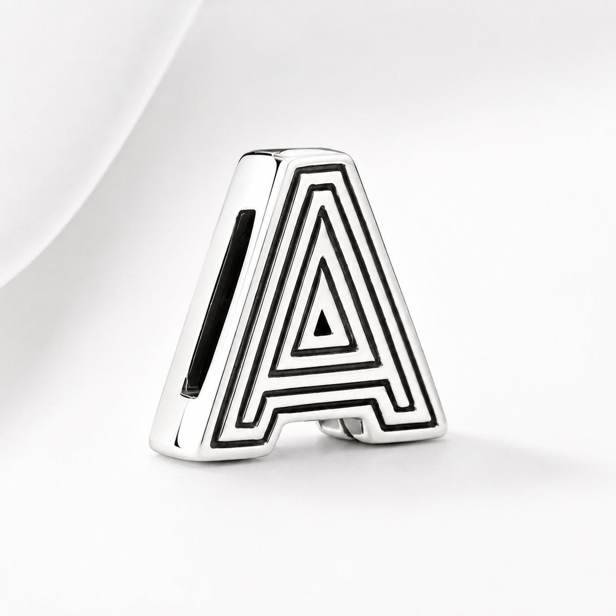 S925 Reflexion Alphabets A to Z Sterling Silver Charm Collection