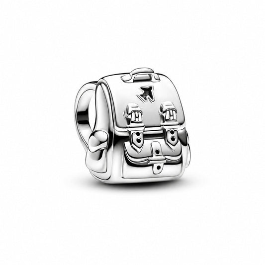 Adventure Backpack Charm  S925 Sterling Silver