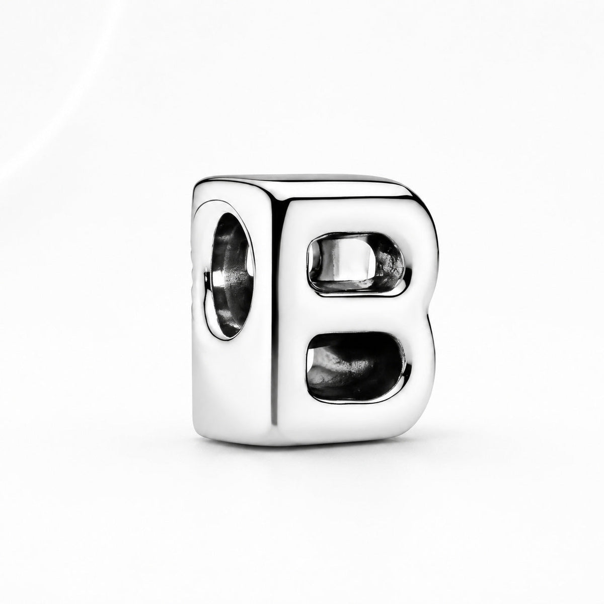 S925 Simple Alphabets A to Z Sterling Silver Charms Collection