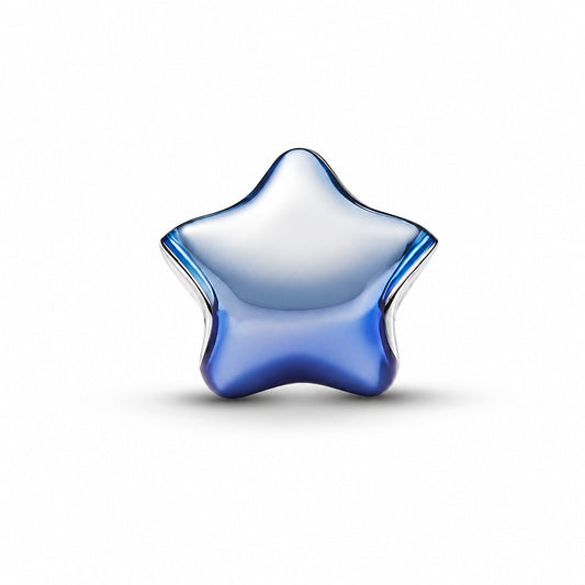 Blue Star Charm S925 Sterling Silver