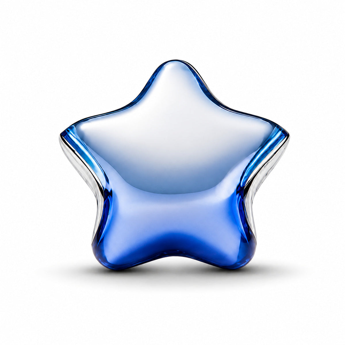 Blue Star Charm  S925 Sterling Silver