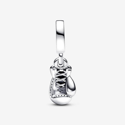 Boxing Glove Dangle Charm S925 Sterling Silver