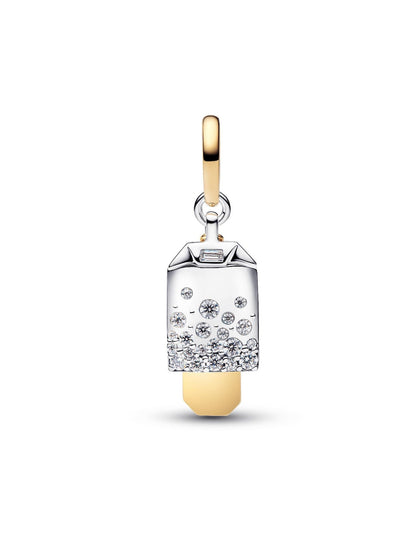 Bridgerton Tea Bag Dangle Charm S925 Sterling Silver