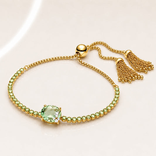 Bridgerton Butterfly Slider Tennis Bracelet  S925 Sterling Silver