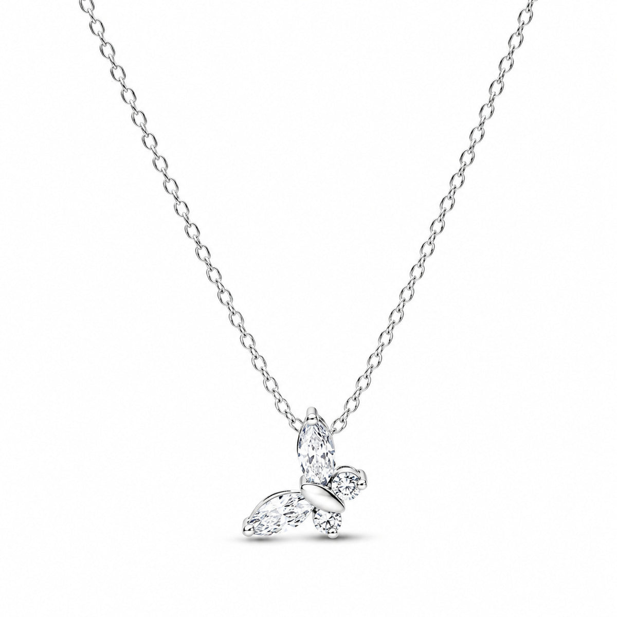 Butterfly Pendant Necklace Pendant  S925 Sterling Silver