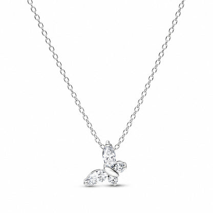 Butterfly Pendant Necklace Pendant  S925 Sterling Silver