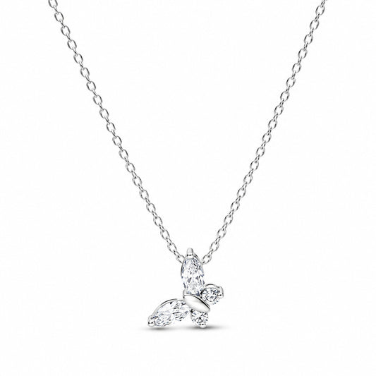 Butterfly Pendant Necklace Pendant  S925 Sterling Silver