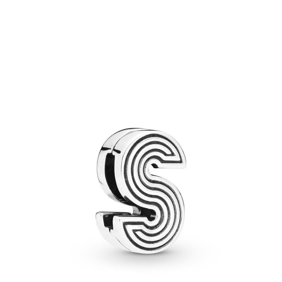 S925 Reflexion Alphabets A to Z Sterling Silver Charms Collection