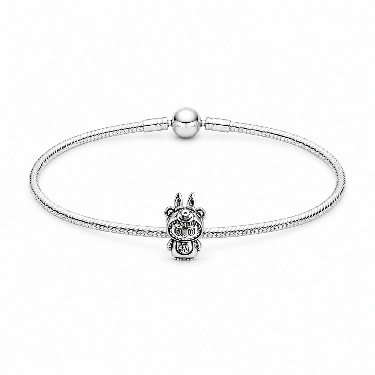 LABUB DE PLATA Charm S925 Sterling Silver