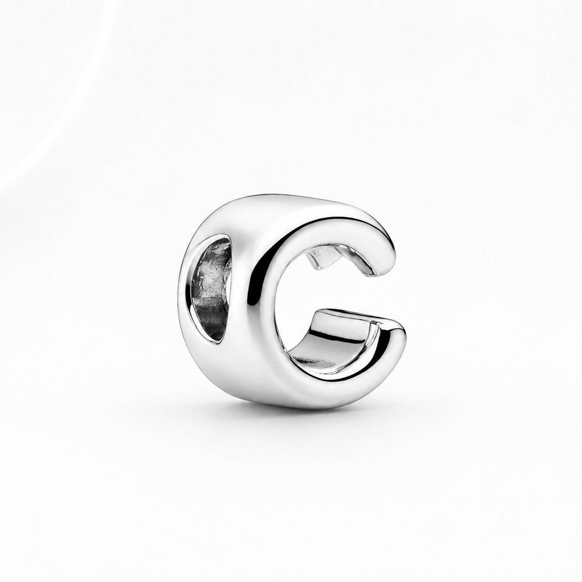 S925 Simple Alphabets A to Z Sterling Silver Charms Collection