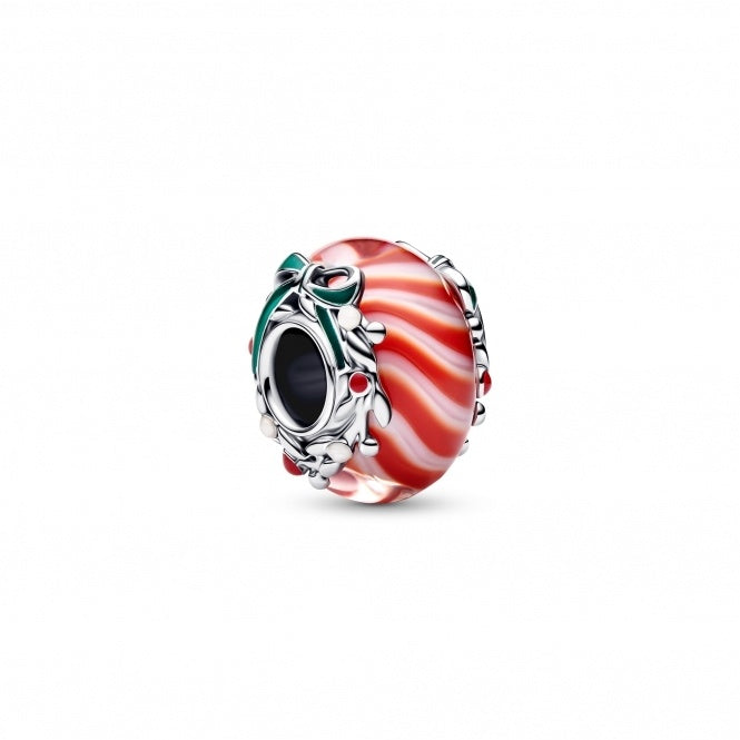 Candy Murano Glass Charm S925 Sterling Silver