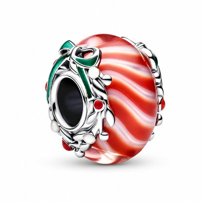 Candy Murano Glass Charm  S925 Sterling Silver