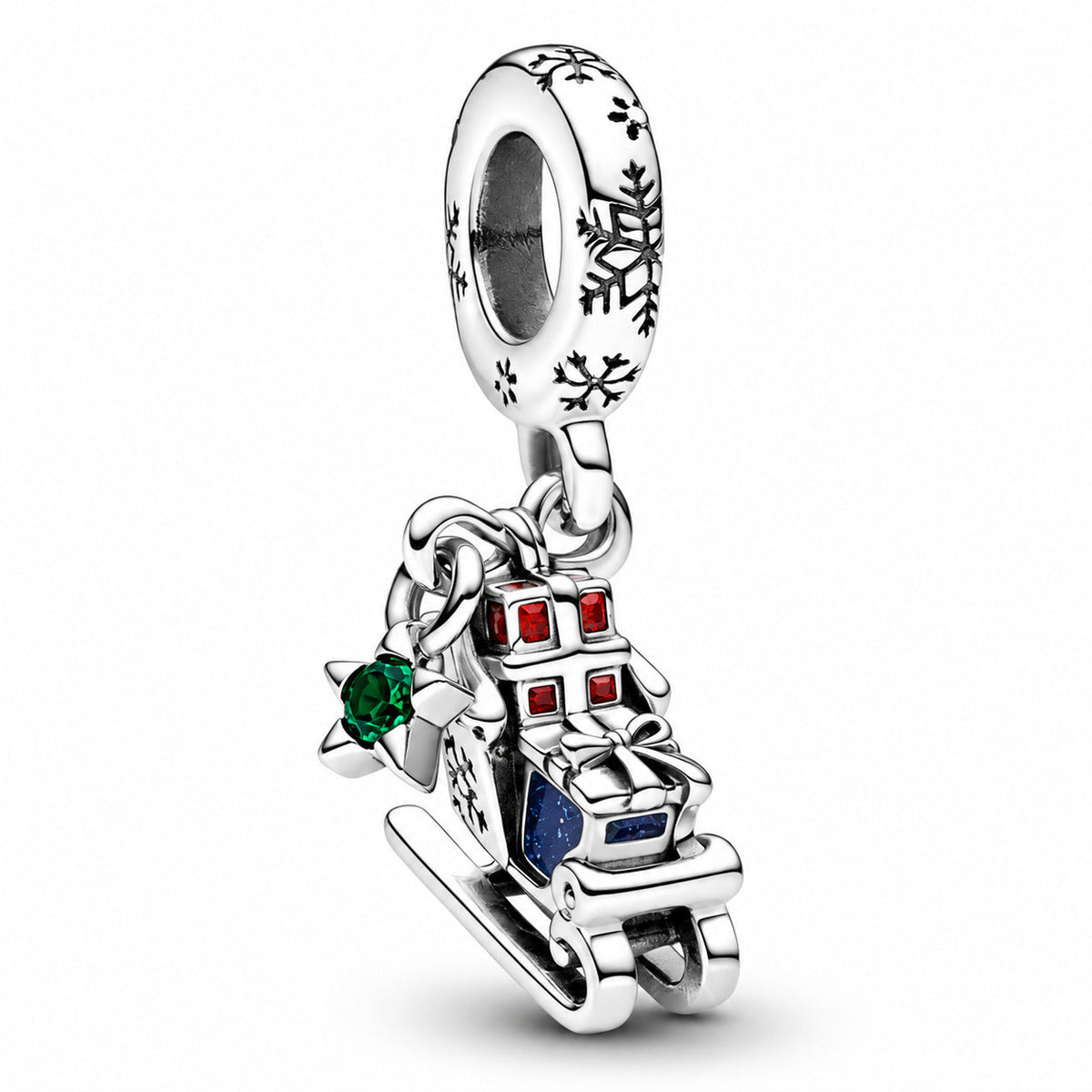 Sleigh 2023 Dangle Charm S925 Sterling Silver