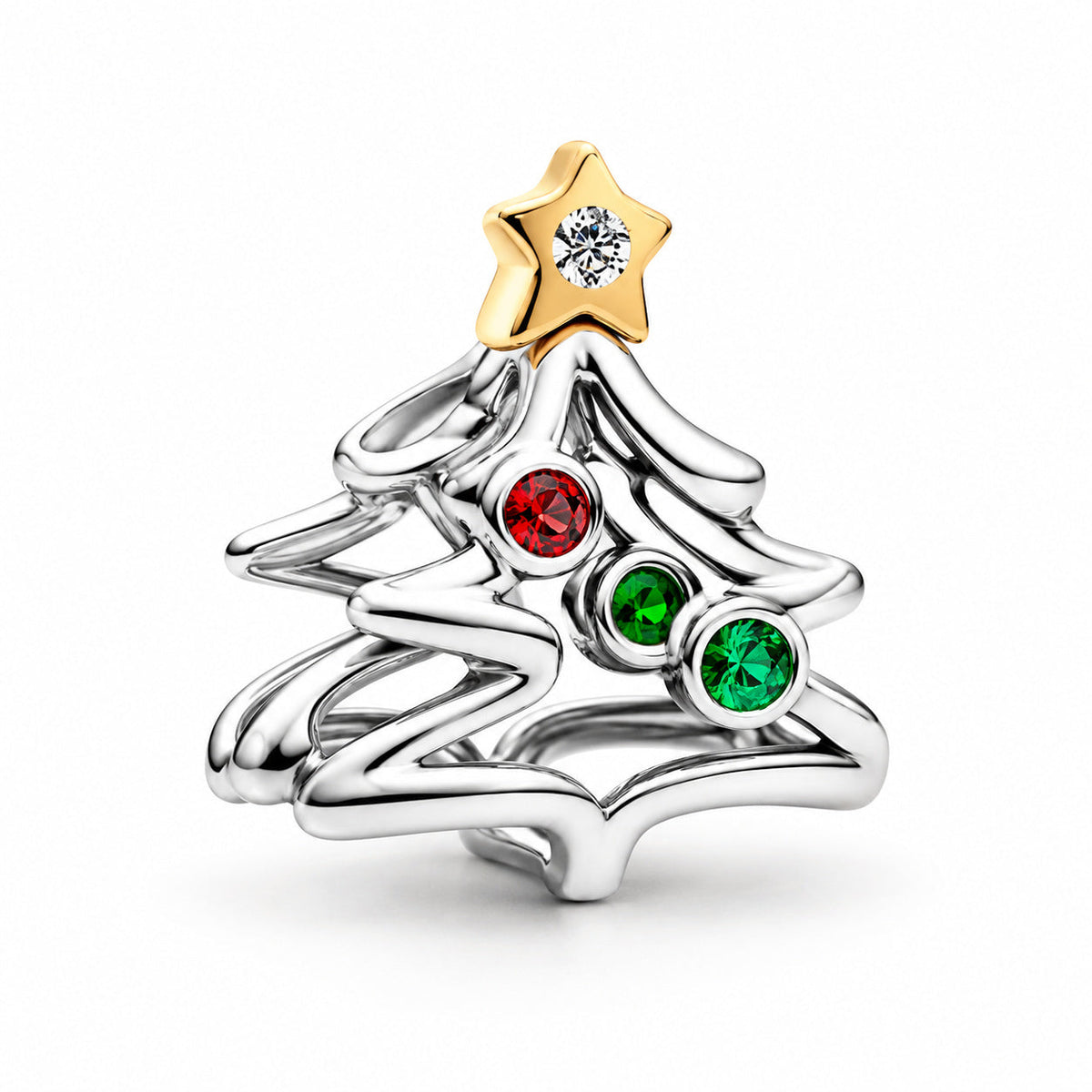 Tree Charm  S925 Sterling Silver