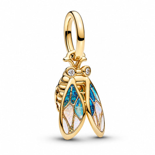 Cicada Dangle Charm S925 Sterling Silver