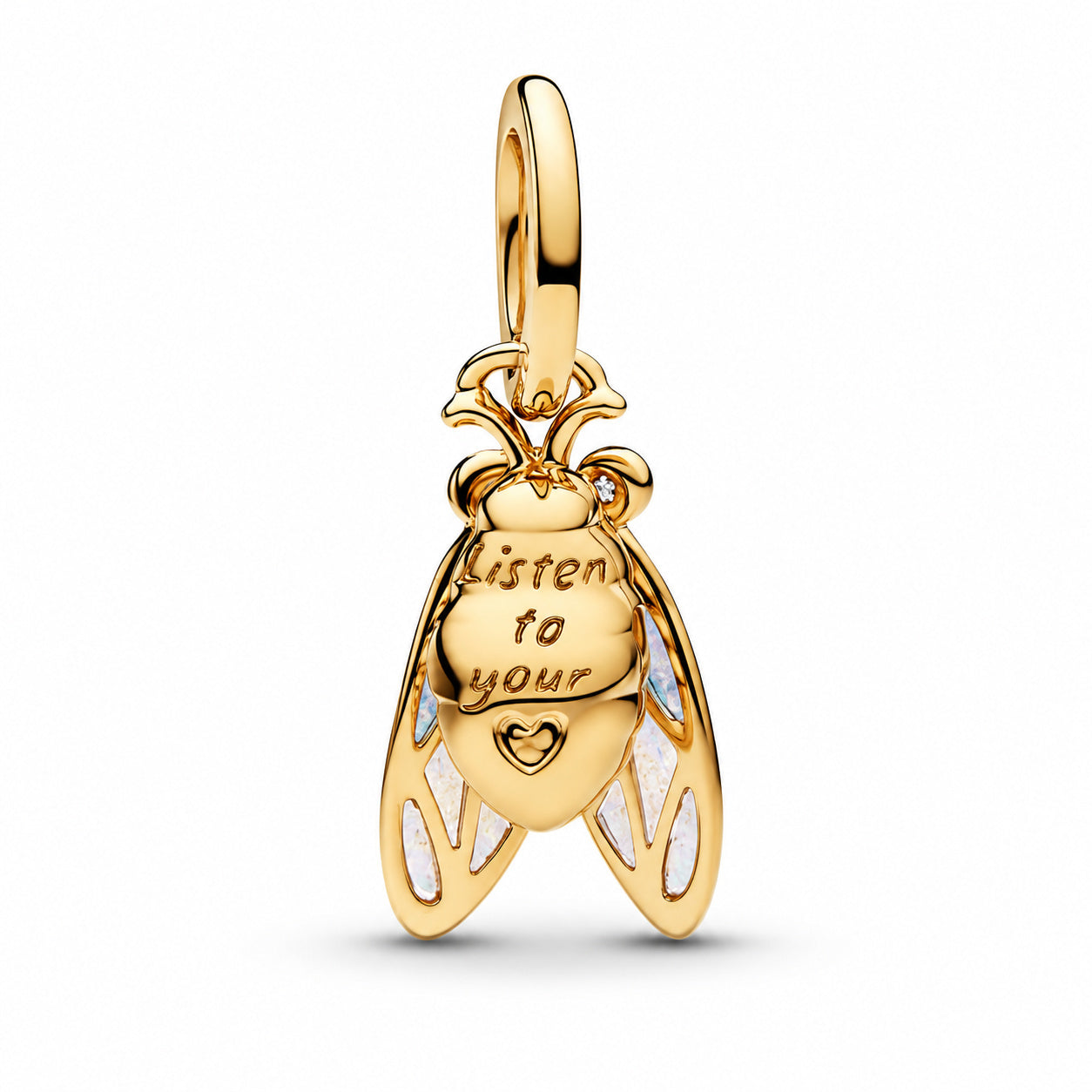 Cicada Dangle Charm S925 Sterling Silver