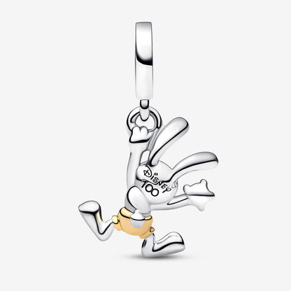 Disney 100th Anniversary Oswald Dangle Charm S925 Sterling Silver