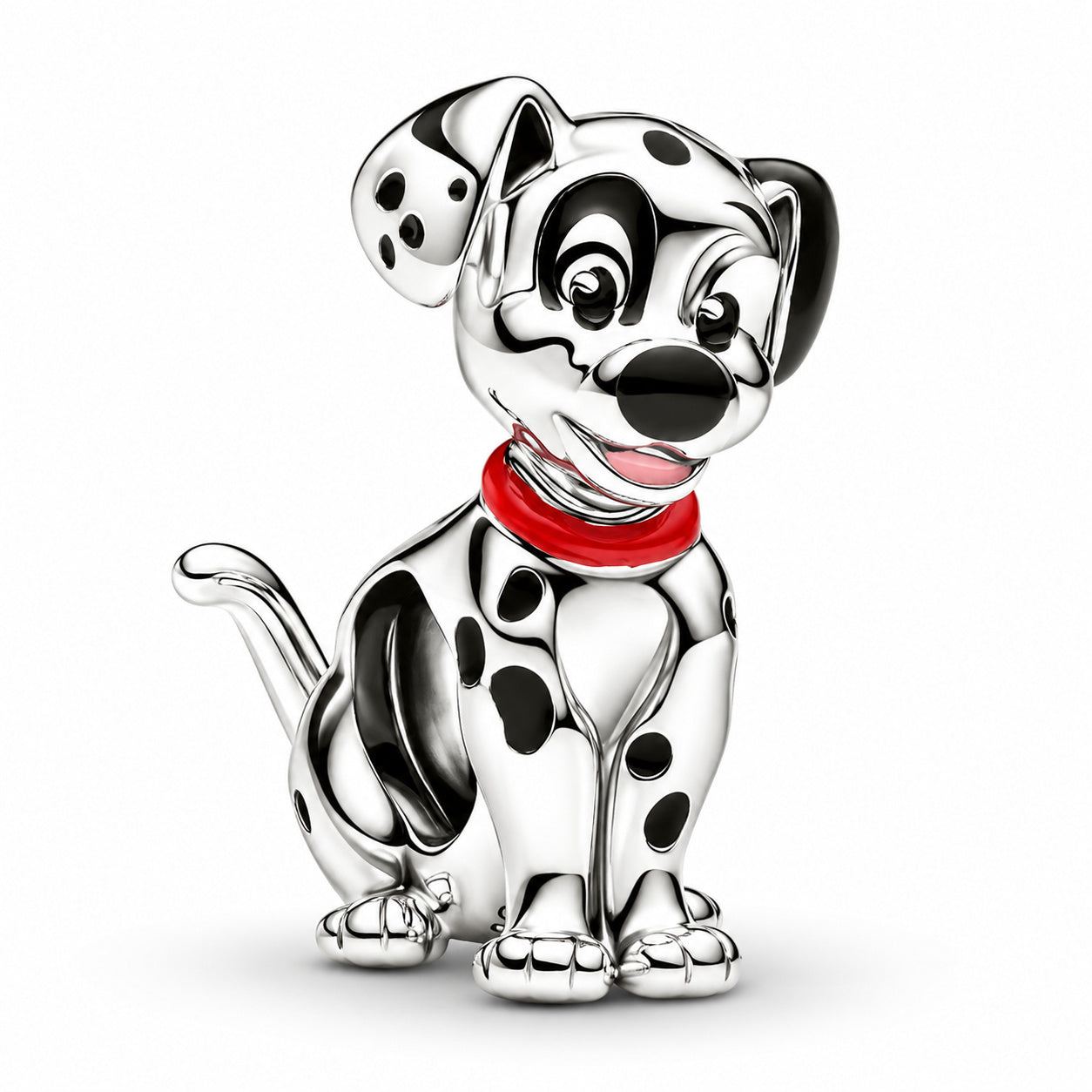 Disney 101 Dalmatians Patch Charm S925 Sterling Silver
