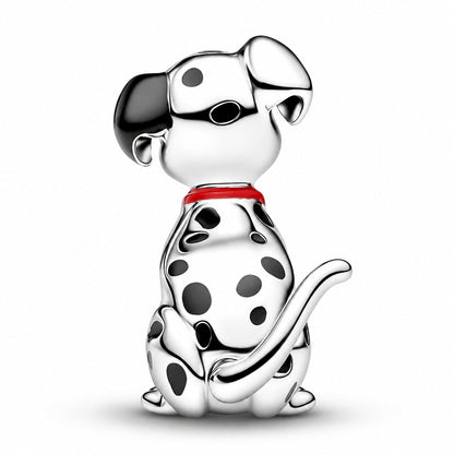 Disney 101 Dalmatians Patch Charm S925 Sterling Silver