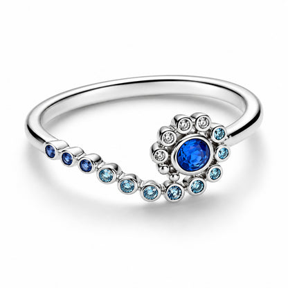 Disney Moana Ocean Wave Ring S925 Sterling Silver
