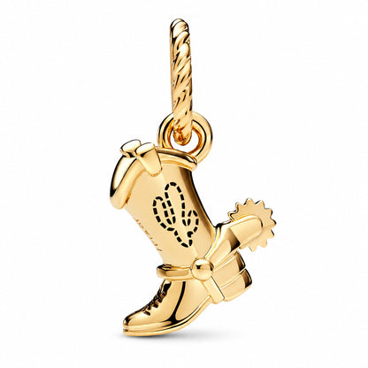 Disney Pixar Toy Story Woody Cowboy Boot Charm  S925 Sterling Silver