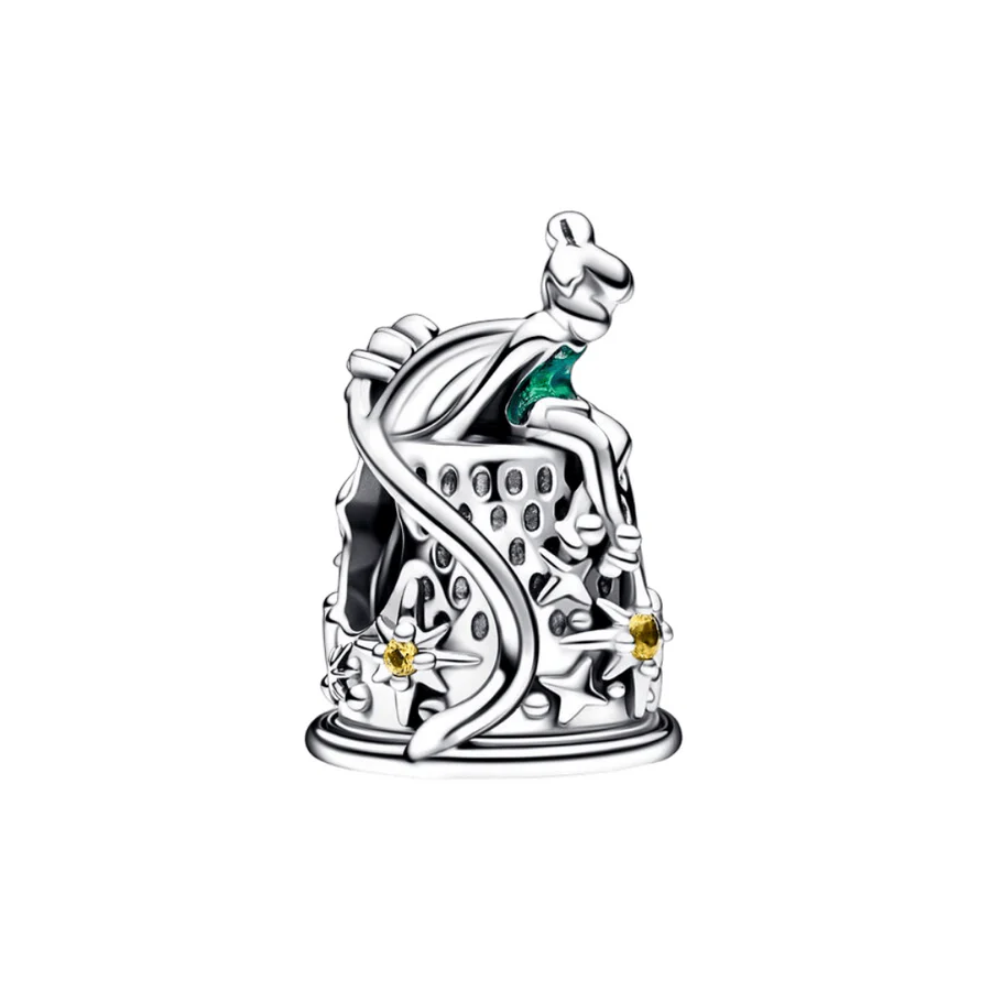 Disney Tinkerbell Celestial Thimble Charm Hallmarked S925 Sterling Silver