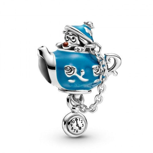 Disney Alice in Wonderland Unbirthday Party Teapot Charm  S925 Sterling Silver