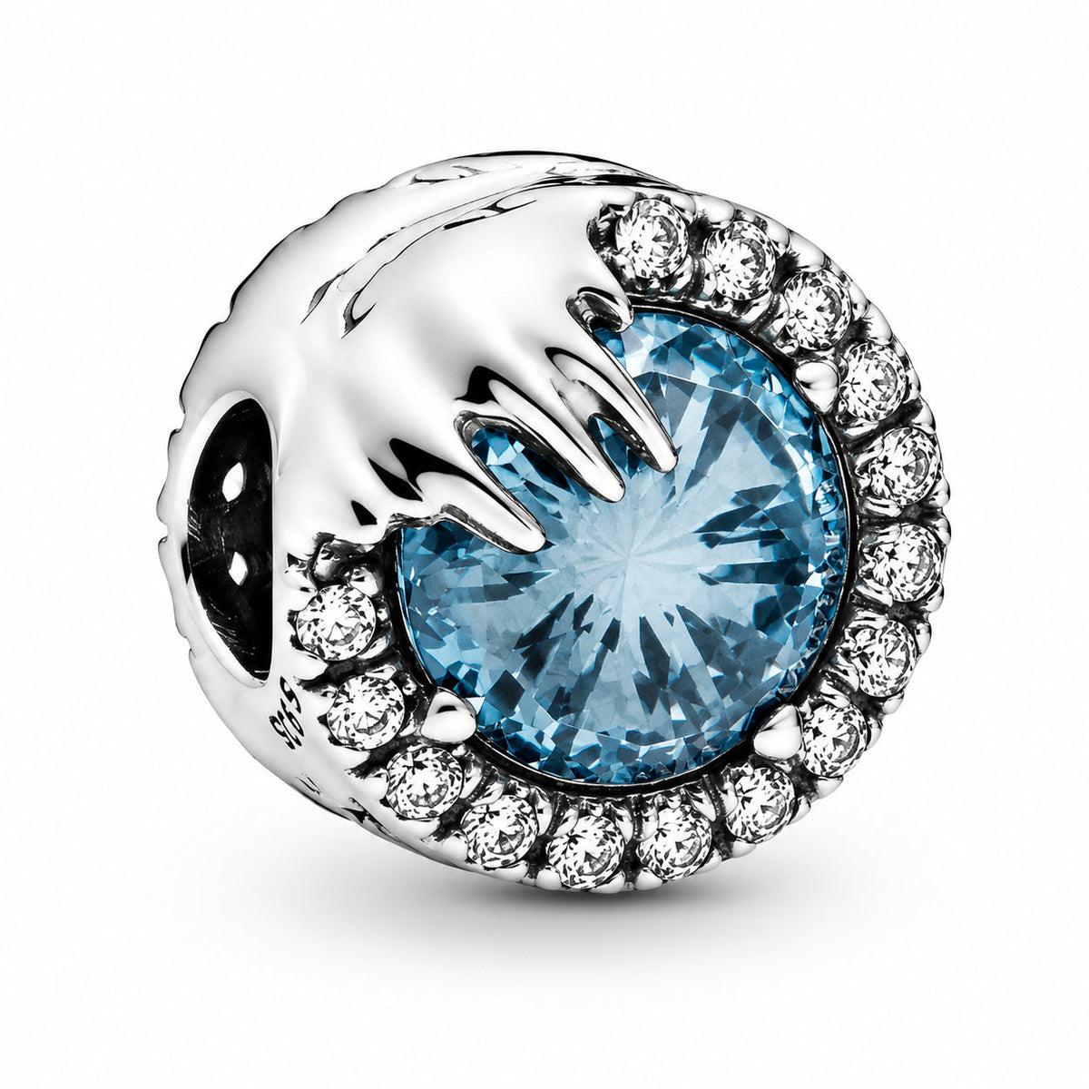 Disney Frozen Winter Crystal Charm  S925 Sterling Silver