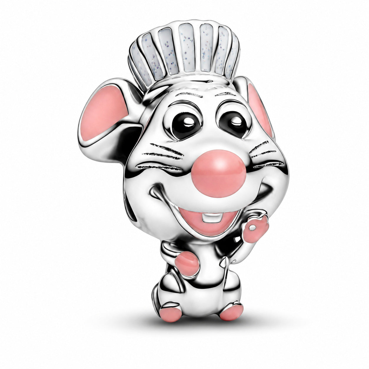 Disney Pixar Ratatouille Remy Charm S925 Sterling Silver