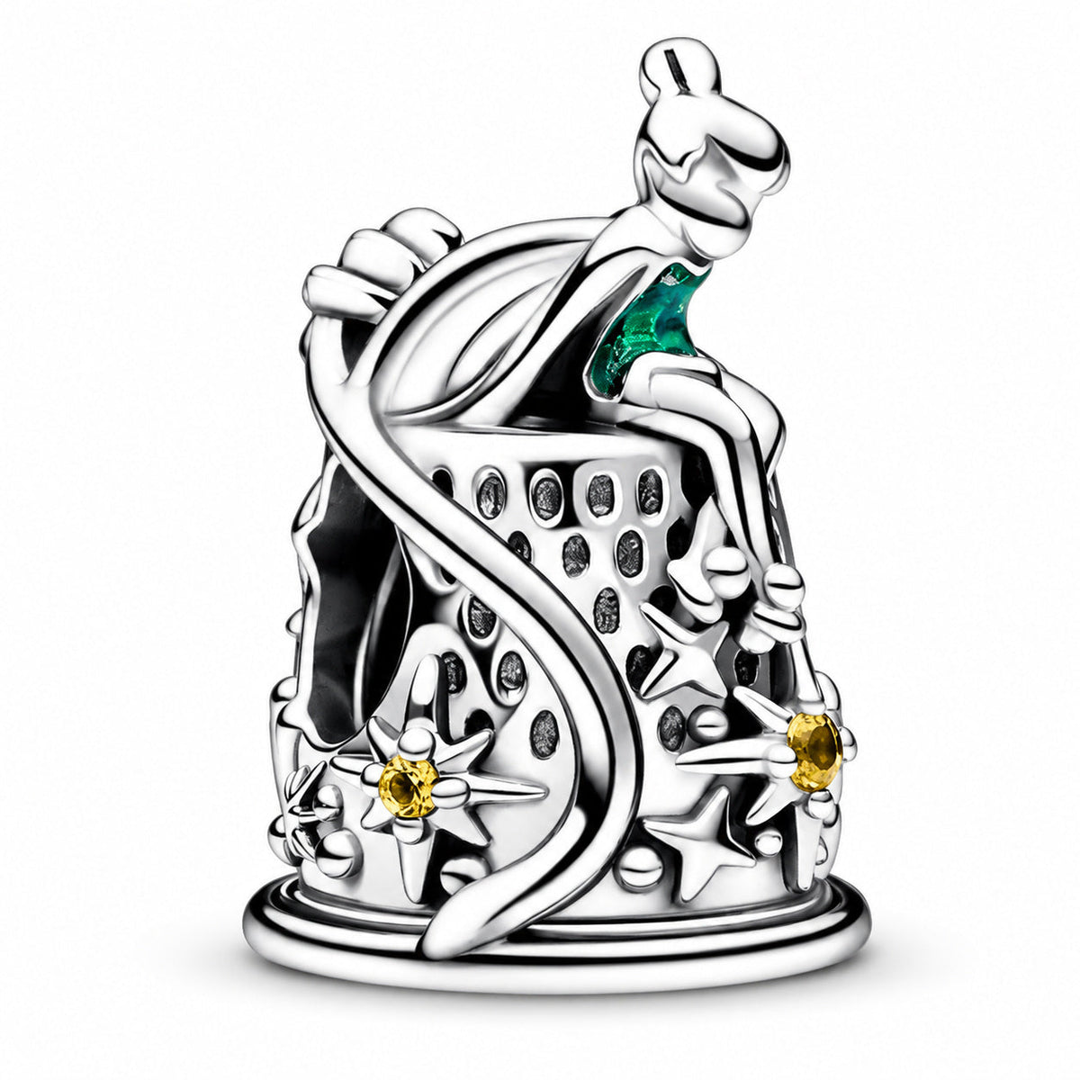 Disney Tinkerbell Celestial Thimble Charm  S925 Sterling Silver