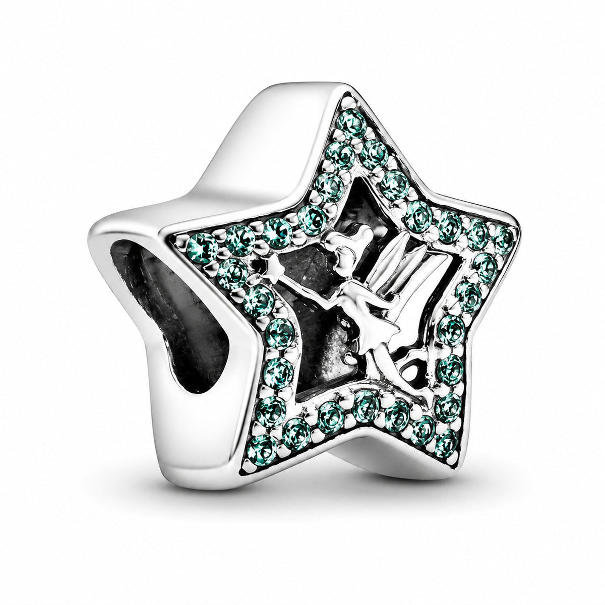 Disney Tinkerbell Star Charm S925 Sterling Silver