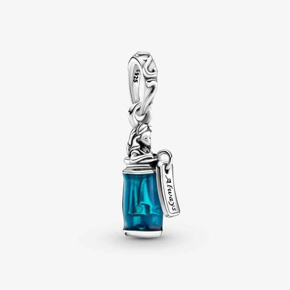 Disney Alice in Wonderland Drink Me Dangle Charm S925 Sterling Silver