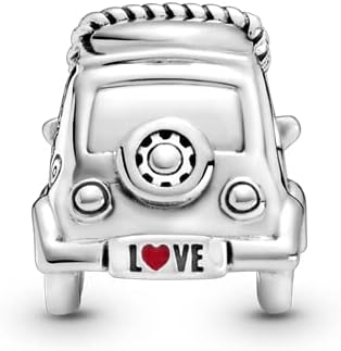 Electric Car Charm S925 Sterling Silver
