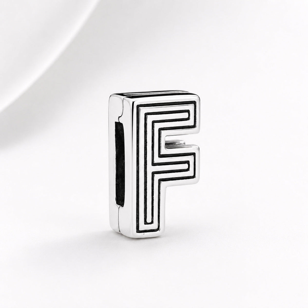 S925 Reflexion Alphabets A to Z Sterling Silver Charm Collection