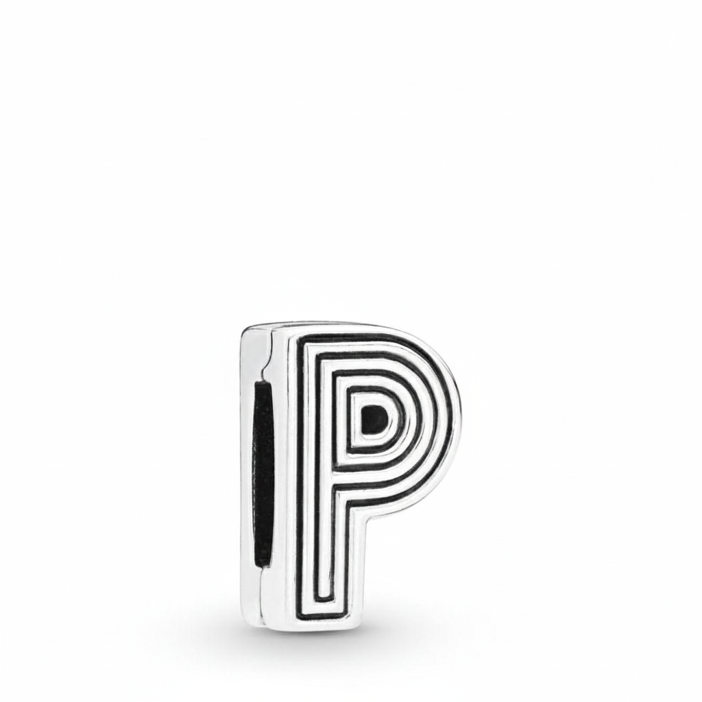 S925 Reflexion Alphabets A to Z Sterling Silver Charms Collection