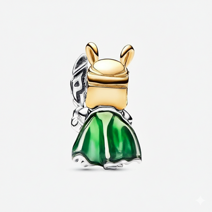 Marvel Loki Charm S925 Sterling Silver