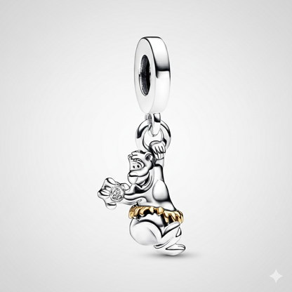 Disney 100th Anniversary Baloo Dangle Charm  S925 Sterling Silver