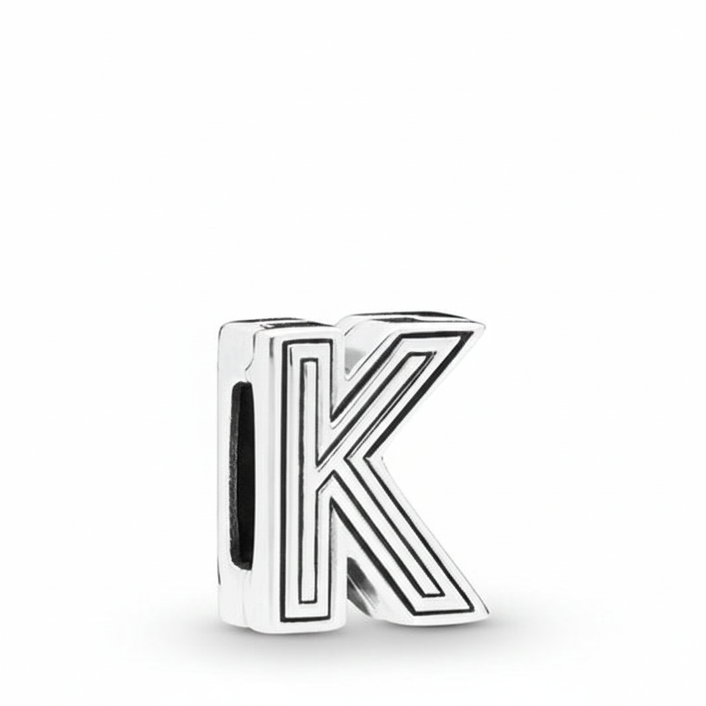 S925 Reflexion Alphabets A to Z Sterling Silver Charms Collection