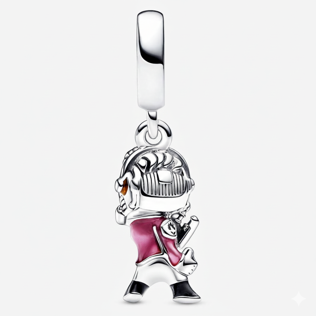 Marvel Guardians of the Galaxy Star-Lord Dangle Charm S925 Sterling Silver
