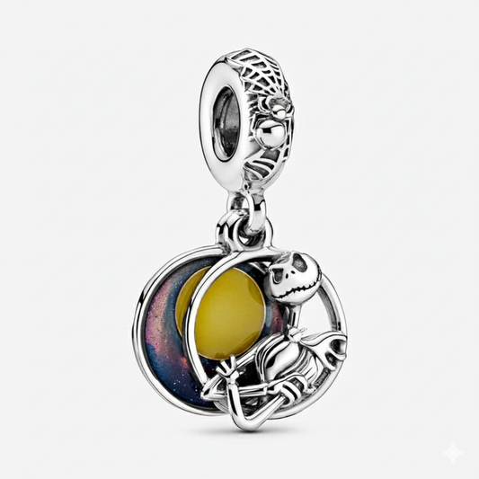 Nightmare Before Christmas Dangle Charm S925 Sterling Silver