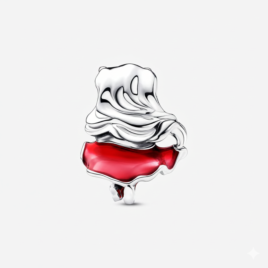 Marvel Scarlet Witch Charm S925 Sterling Silver