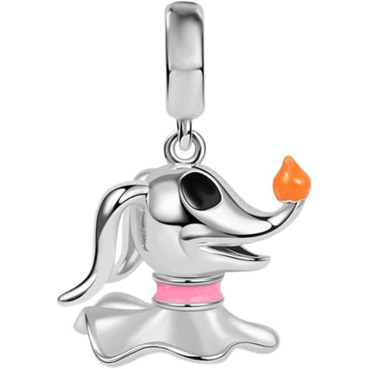 Ghost Dog Charm Christmas Nightmare Charm S925 Sterling Silver