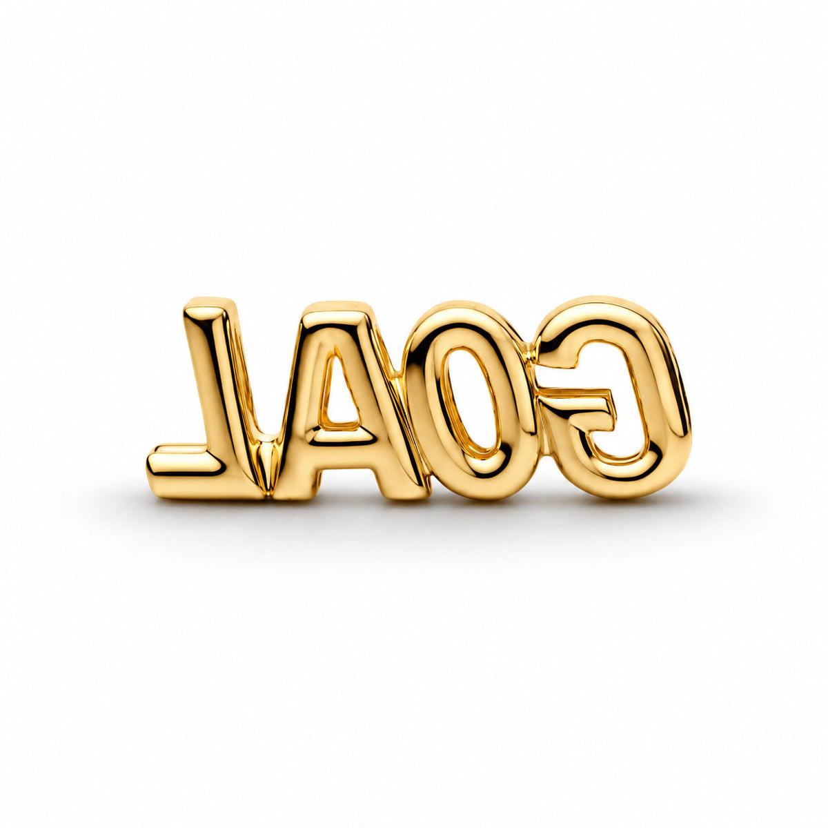 Goal Script Charm  S925 Sterling Silver