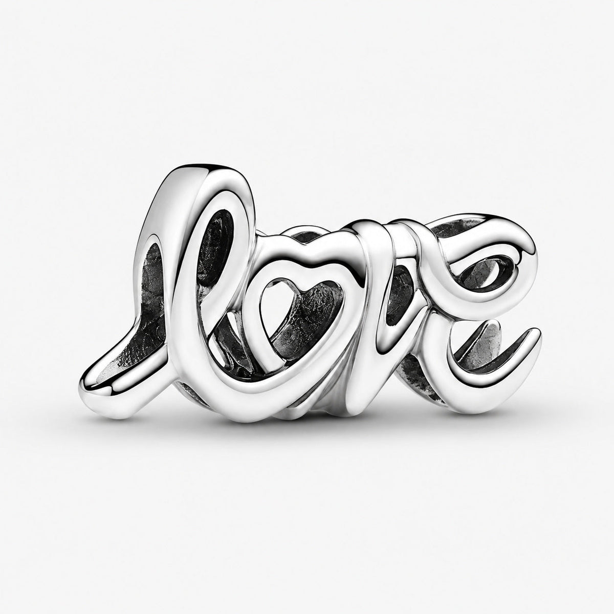 Handwritten Love Charm  S925 Sterling Silver
