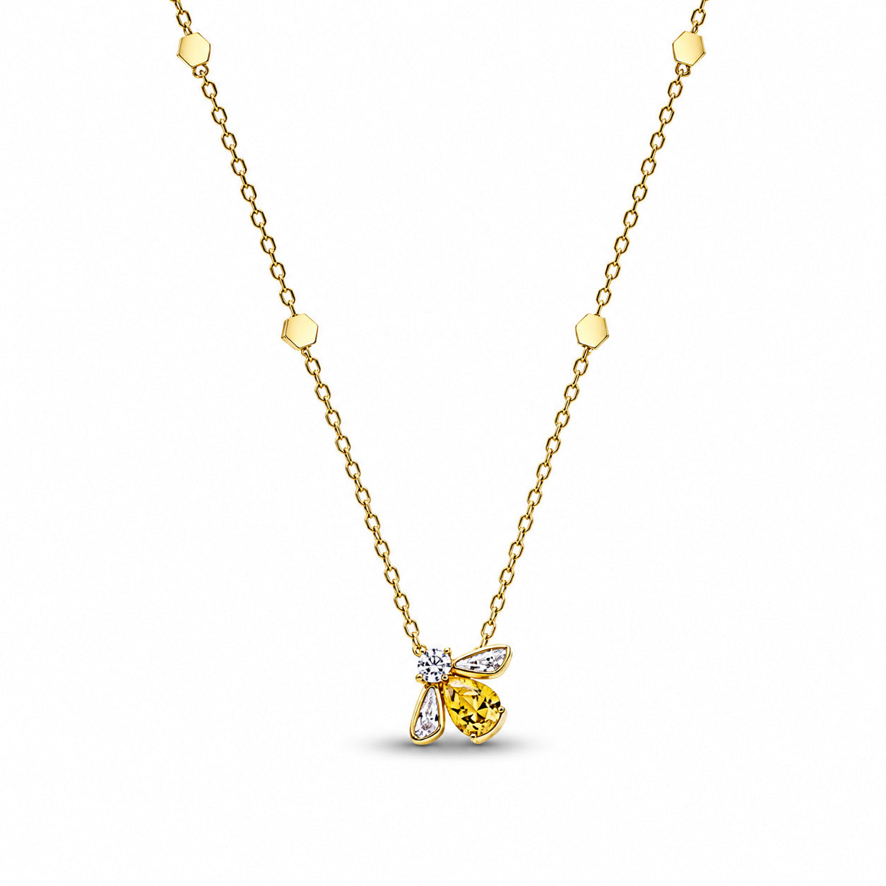Honey Bee Necklace Pendant S925 Sterling Silver